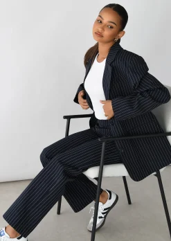 Pantalons^Outfitbook Pantalon de costume rayures BLEU