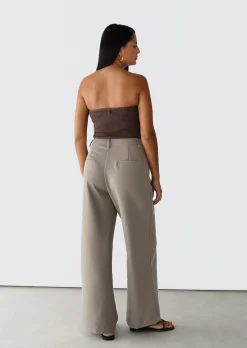 Pantalons^Outfitbook Pantalon de costume wideleg TAUPE