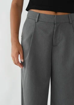 Pantalons^Outfitbook Pantalon de costume wideleg GRIS