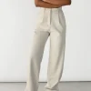Pantalons^Outfitbook Pantalon droit à pinces BEIGE