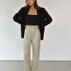 Pantalons^Outfitbook Pantalon droit à sequins