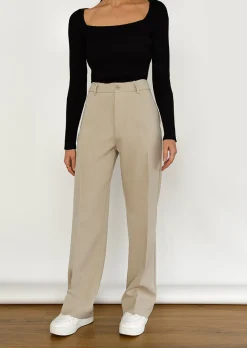 Pantalons^Outfitbook Pantalon droit BEIGE