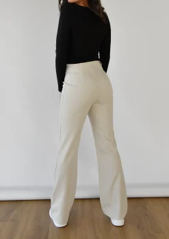 Pantalons^Outfitbook Pantalon flare BEIGE