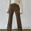 Pantalons^Outfitbook Pantalon flare MARRON