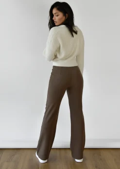 Pantalons^Outfitbook Pantalon flare MARRON