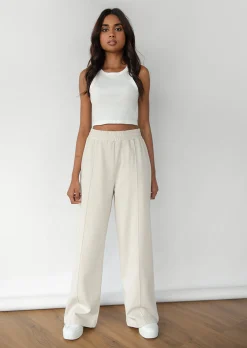 Pantalons^Outfitbook Pantalon large beige