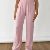 Pantalons^Outfitbook Pantalon large en lin ROSE