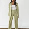 Pantalons^Outfitbook Pantalon large fluide VERT
