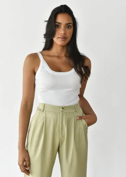 Pantalons^Outfitbook Pantalon large fluide VERT