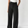 Pantalons^Outfitbook Pantalon large noir STANDARD