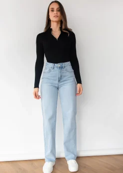 Pulls L Cardigans^Outfitbook Pull côtelé avec col zippé noir