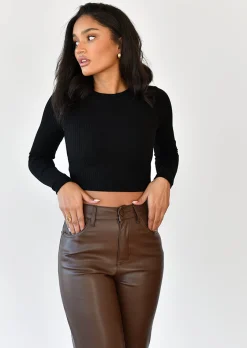Pulls L Cardigans^Outfitbook Pull dos ouvert avec liens à nouer NOIR