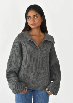 Pulls L Cardigans^Outfitbook Pull en maille avec col à revers