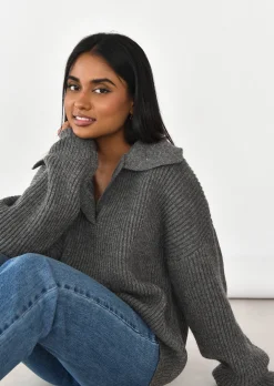 Pulls L Cardigans^Outfitbook Pull en maille avec col à revers