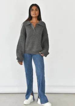 Pulls L Cardigans^Outfitbook Pull en maille avec col à revers