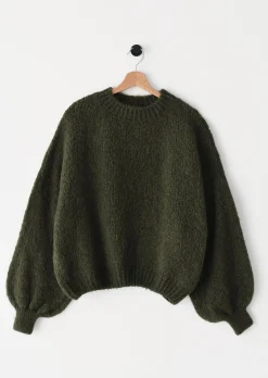 Pulls L Cardigans^Outfitbook Pull en maille laine KHAKI