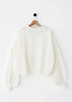 Pulls L Cardigans^Outfitbook Pull en maille laine BLANC