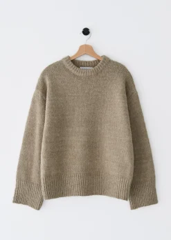 Pulls L Cardigans^Outfitbook Pull en maille oversize taupe