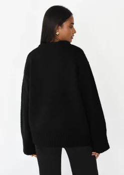 Pulls L Cardigans^Outfitbook Pull en maille oversize noir