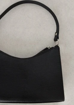 Sacs L Pochettes^Outfitbook Sac à main noir effet croco