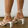 Sandales À Talons^Outfitbook Sandales à talon avec liens à nouer