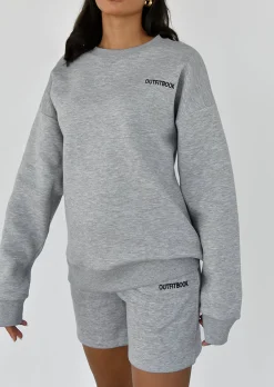 Shorts^Outfitbook Short jogging oversize GRIS