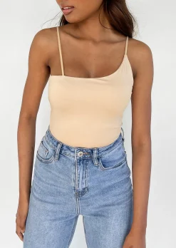 Hauts^Outfitbook Top asymétrique BEIGE