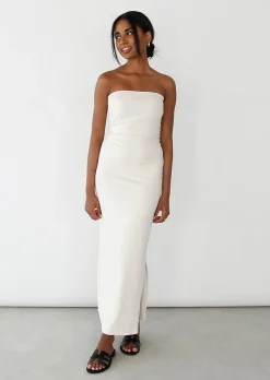 Hauts^Outfitbook Top bandeau BEIGE