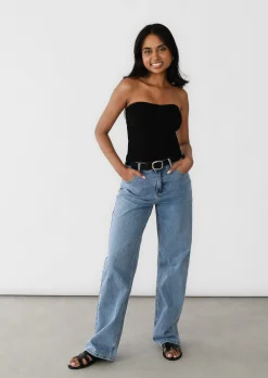 Hauts^Outfitbook Top bandeau NOIR