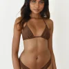 Maillots De Bain^Outfitbook Top bikini triangle Marron