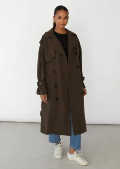 Vestes L Manteaux^Outfitbook Trench MARRON