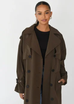 Vestes L Manteaux^Outfitbook Trench MARRON