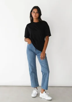 Hauts^Outfitbook T-shirt oversize col rond