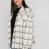 Vestes L Manteaux^Outfitbook Veste à carreaux en coton BEIGE