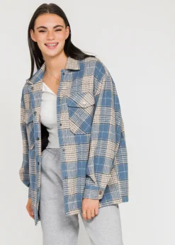Vestes L Manteaux^Outfitbook Veste à carreaux BLEU