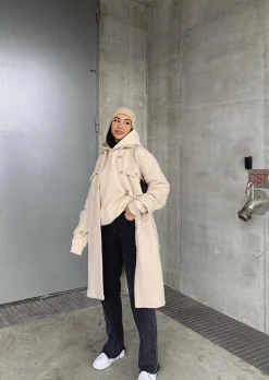 Vestes L Manteaux^Outfitbook Veste longue BEIGE